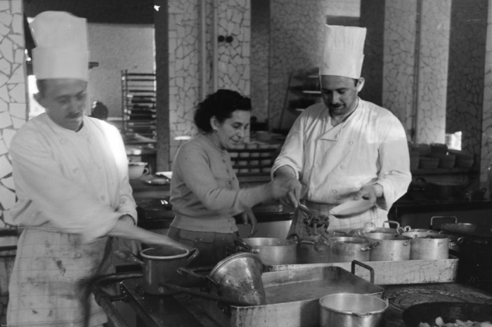 1949, Budapest: Margitszigeti Nagyszálló. Kép: Fortepan/Kovács Márton Ernő