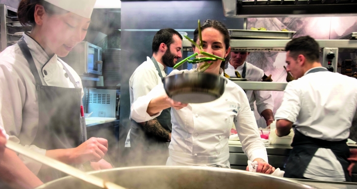 Elena Arzak hű maradt a családi vendéglőhöz.