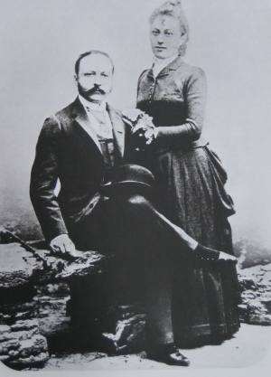 César és Marie-Louise Ritz 1888-ban