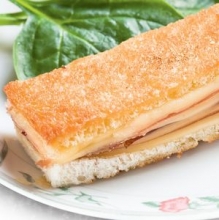 Croque monsieur (sonkás-sajtos melegszendvics ropogósan)