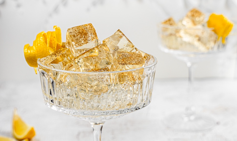 Csajos, de ütős: French75 zselé
