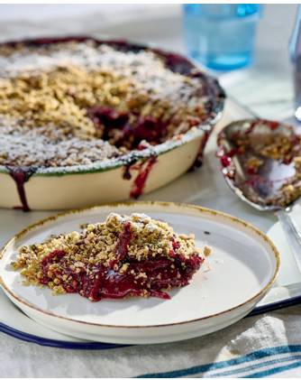 Szilvás crumble